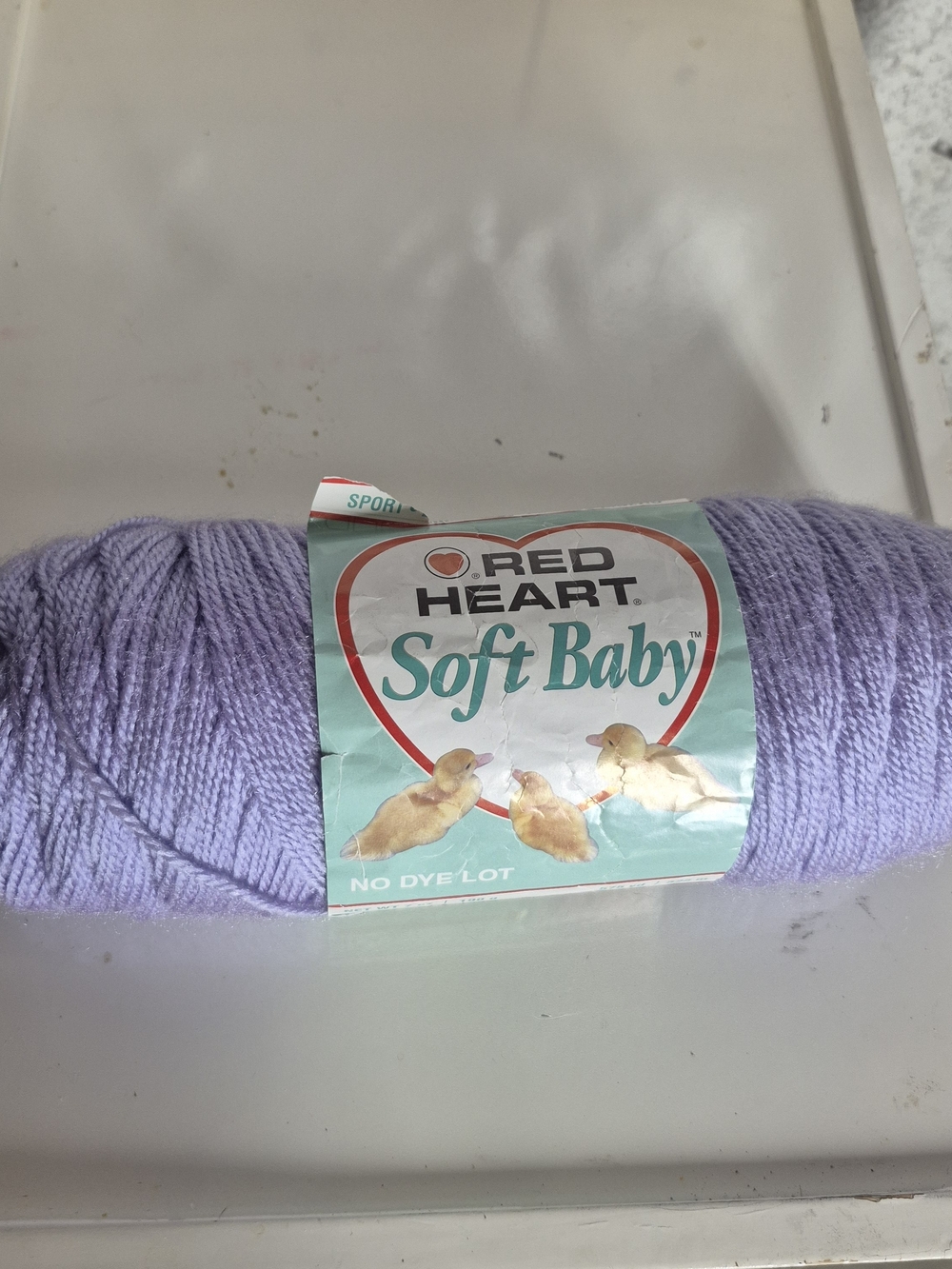 Red Heart Soft Baby Yarn - Lilac